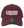 Custom Apparel - Screen Printing - Okemos Archery 2025 - Relaxed Twill Dad Hat - Black / Maroon - Okemos Archery 2025 - 17133