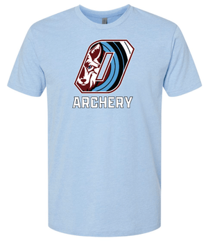 Custom Printed Apparel | Okemos Archery 2026 | Adult Unisex T-Shirt "Archery O Logo" (MULTIPLE COLOR OPTIONS) - Okemos Archery 26 - 18835