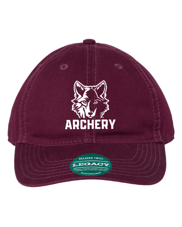 Custom Apparel - Screen Printing - Okemos Archery - Legacy Dad Hat - Okemos Archery - 14580