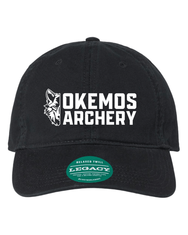Custom Apparel - Screen Printing - Okemos Archery - Legacy Dad Hat - Okemos Archery - 14580