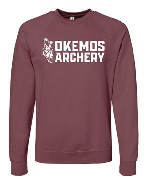 Custom Apparel - Screen Printing - Okemos Archery - Unisex Adult Crewneck Sweatshirt - Okemos Archery - 14580
