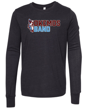 Custom Apparel - Screen Printing - Okemos Band 2024 - Youth Long Sleeve T-Shirt - Okemos Band - 16524