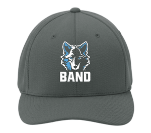 Custom Printed Apparel | Okemos Band Fall 2025 - Adult Dry Ball Cap (Black/Grey) - Okemos Band Fall 2025 - 18401