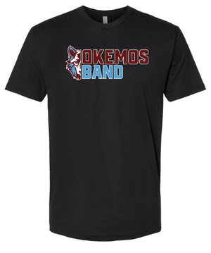 Custom Printed Apparel | Okemos Band Fall 2025 - Adult T-Shirt (Black/Maroon/Heather Grey) - Okemos Band Fall 2025 - 18401