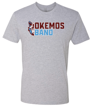 Custom Printed Apparel | Okemos Band Fall 2025 - Adult T-Shirt (Black/Maroon/Heather Grey) - Okemos Band Fall 2025 - 18401
