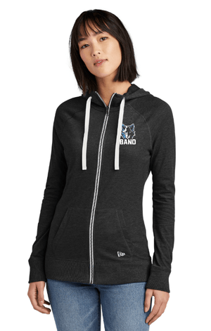 Custom Apparel - Screen Printing - Okemos Band - New Era Ladies Zip - Up Hoodie - Zip Hoodie - Okemos Band - 14665