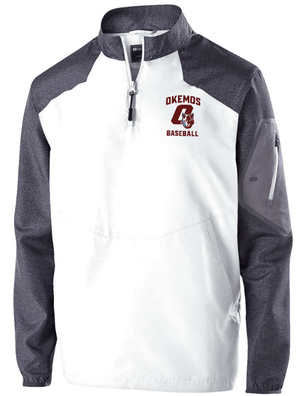 Custom Apparel - Screen Printing - Okemos Baseball - Adult Holloway Quarter - Zip Jacket - Okemos Spring Break Trip Round 2 - 15476