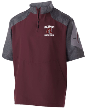 Custom Apparel - Screen Printing - Okemos Baseball - Adult Holloway Short Sleeve Quarter - Zip - Okemos Spring Break Trip Round 2 - 15476