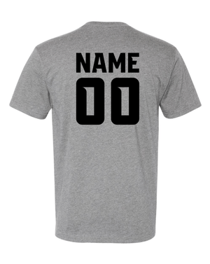 Custom Apparel - Screen Printing - Okemos Baseball - Adult Unisex Grey T-Shirt - T-shirt - Okemos Spring Break Trip Round 2 - 15476