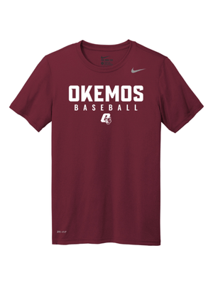 Custom Apparel - Screen Printing - Okemos Baseball - Adult Unisex Nike T-Shirt - Okemos Spring Break Trip Round 2 - 15476