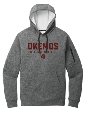 Custom Apparel - Screen Printing - Okemos Baseball - Nike Adult Unisex Hooded Sweatshirt - Okemos Spring Break Trip Round 2 - 15476