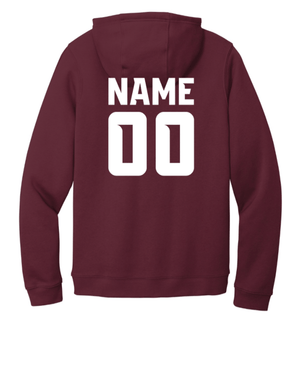 Custom Apparel - Screen Printing - Okemos Baseball - Nike Adult Unisex Maroon Hoodie - Okemos Spring Break Trip Round 2 - 15476