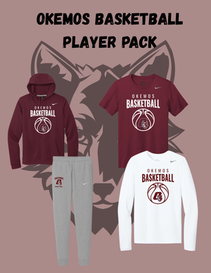 Custom Printed Apparel | Okemos Basketball 2025 | Adult Unisex Player Pack - Okemos Basketball 25 - 18701