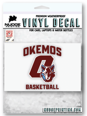 Custom Printed Apparel | Okemos Basketball 2025 | Car Decal - Okemos Basketball 25 - 18701