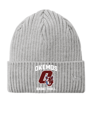 Custom Apparel - Screen Printing - Okemos Basketball - New Era Beanie - Okemos JV Boys Basketball - 15051