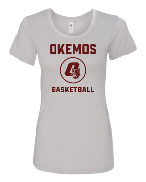 Custom Apparel - Screen Printing - Okemos Basketball - Women's T-Shirt - Okemos JV Boys Basketball - 15051