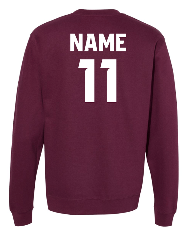 Custom Apparel - Screen Printing - Okemos Boys Basketball 24 - 25 - Midweight Crewneck Sweatshirt (OPTIONAL PERSONALIZATION) - Okemos Boys Basketball 24 - 25 - 16826