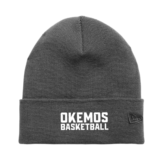 Custom Apparel - Screen Printing - Okemos Boys Basketball 24 - 25 - Recycled Cuff Beanie - Okemos Boys Basketball 24 - 25 - 16826