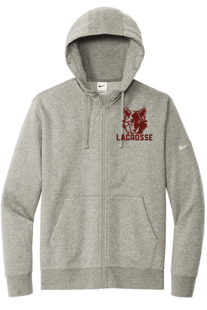 Custom Apparel - Screen Printing - Okemos Boys Lacrosse - Nike Full Zip Hoodie - Okemos Boys Lacrosse - 15399