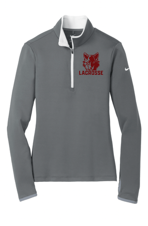Custom Apparel - Screen Printing - Okemos Boys Lacrosse - Nike Ladies 1/4 Zip - Okemos Boys Lacrosse - 15399