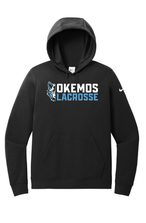 Custom Apparel - Screen Printing - Okemos Boys Lacrosse - Nike Ladies Hoodie - Okemos Boys Lacrosse - 15399