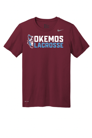 Custom Apparel - Screen Printing - Okemos Boys Lacrosse - Nike T-Shirt - Okemos Boys Lacrosse - 15399
