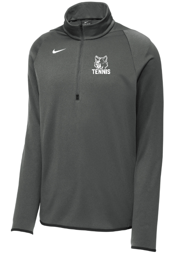Custom Apparel - Screen Printing - Okemos Boys Tennis 2024 - Adult Nike 1/4 Zip Fleece - Okemos Boys Tennis 2024 - 16058