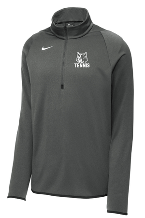 Custom Apparel - Screen Printing - Okemos Boys Tennis - Nike 1/4 Zip Fleece - 1/4 Zip - Okemos Boys Tennis - 14556