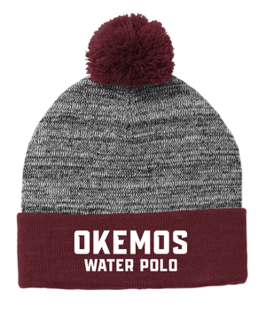 Custom Apparel - Screen Printing - Okemos Boy's Water Polo - Beanie - Beanie - Okemos Boys Water Polo - 14598