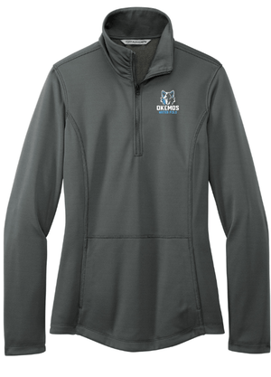 Custom Apparel - Screen Printing - Okemos Boy's Water Polo - Ladies 1/4 zip - 1/4 Zip - Okemos Boys Water Polo - 14598