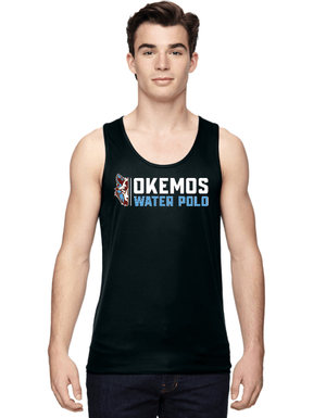 Custom Apparel - Screen Printing - Okemos Boy's Water Polo - Training Tank - Tank Top - Okemos Boys Water Polo - 14598