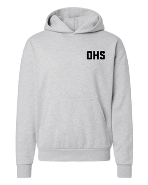 Custom Apparel - Screen Printing - Okemos BSU 2025 - Adult Pullover Hoodie (Multiple Colors Available) - Okemos BSU 2025 - 17189