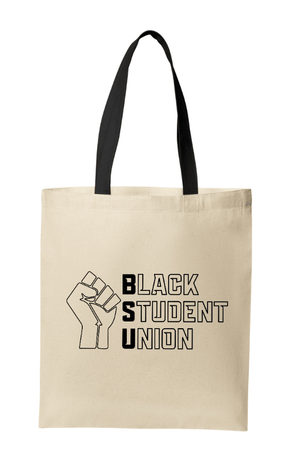 Custom Apparel - Screen Printing - Okemos BSU 2025 - Cotton Tote (Natural / Grey) - Okemos BSU 2025 - 17189