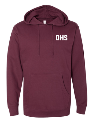Custom Apparel - Screen Printing - Okemos BSU 2025 - Midweight Hooded Sweatshirt (Multiple Color Options) - Okemos BSU 2025 - 17189