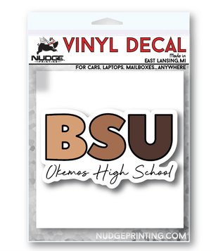 Custom Apparel - Screen Printing - Okemos BSU 2025 - Vinyl Decal - Okemos BSU 2025 - 17189