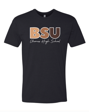 Custom Apparel - Screen Printing - Okemos BSU - Black Unisex T-Shirt - Okemos BSU - 15114