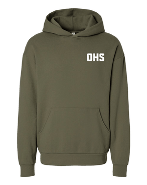Custom Apparel - Screen Printing - Okemos BSU - Oversized Unisex Hoodie - Okemos BSU - 15114