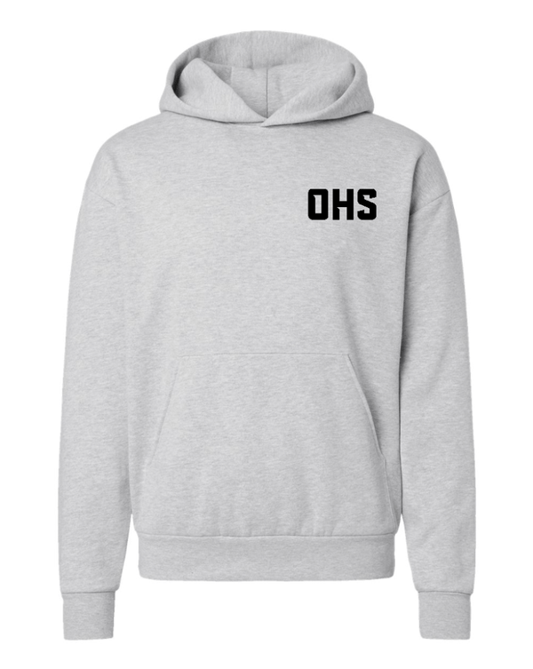Custom Apparel - Screen Printing - Okemos BSU - Oversized Unisex Hoodie - Okemos BSU - 15114