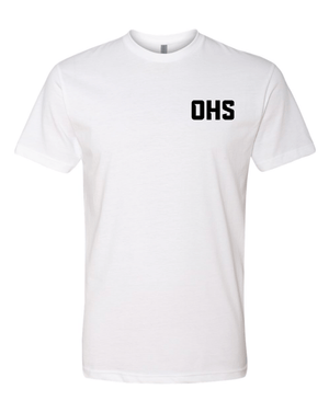 Custom Apparel - Screen Printing - Okemos BSU - White Unisex T-Shirt - Okemos BSU - 15114