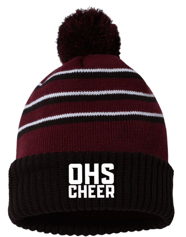 Custom Apparel - Screen Printing - Okemos Cheer - Beanie - Okemos Cheer - 15119
