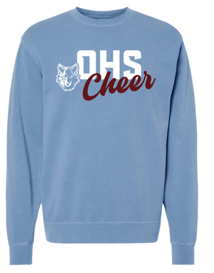 Custom Apparel - Screen Printing - Okemos Cheer - Crewneck Sweatshirt - Crewneck Sweatshirt - Okemos Cheer - 15119