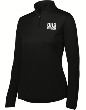 Custom Apparel - Screen Printing - Okemos Cheer - Ladies 1/4 Zip - Okemos Cheer - 15119