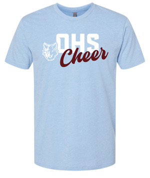 Custom Apparel - Screen Printing - Okemos Cheer - Unisex T-Shirt - T-shirt - Okemos Cheer - 15119