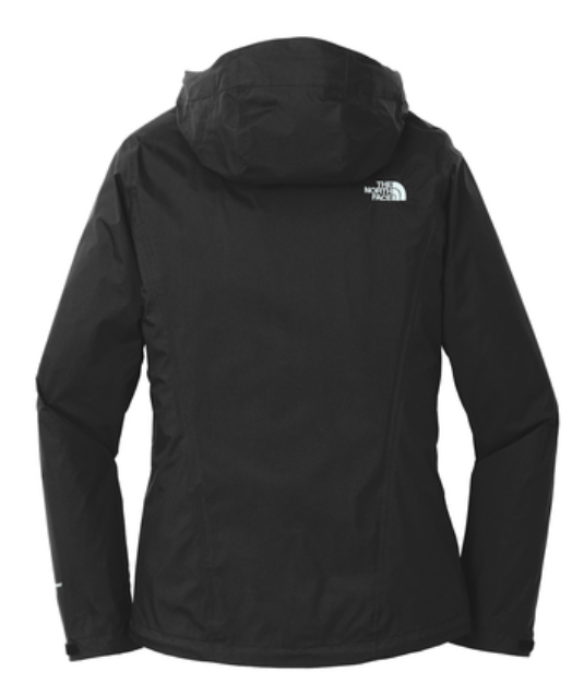 Custom Apparel - Screen Printing - Okemos Cheer Winter 2024 - The North Face Women's DryVent Rain Jacket - Okemos Cheer - Winter 2024 - 17030
