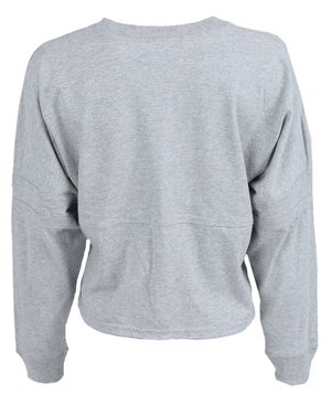Custom Apparel - Screen Printing - Okemos Cheer Winter 2024 - Women's Crop Retro Shirt - Okemos Cheer - Winter 2024 - 17030