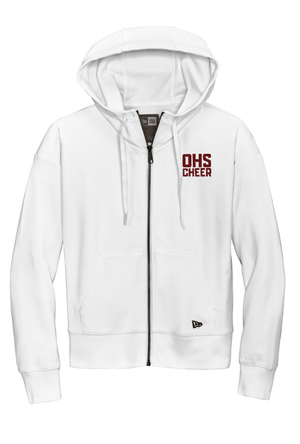 Custom Apparel - Screen Printing - Okemos Cheer Winter 2024 - Women's Full Zip Hoodie - Okemos Cheer - Winter 2024 - 17030