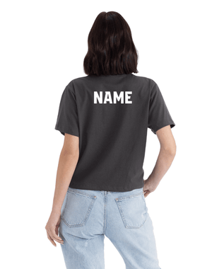 Custom Apparel - Screen Printing - Okemos Cheer Winter 2024 - Women's Heavyweight Boxy T-Shirt - Okemos Cheer - Winter 2024 - 17030
