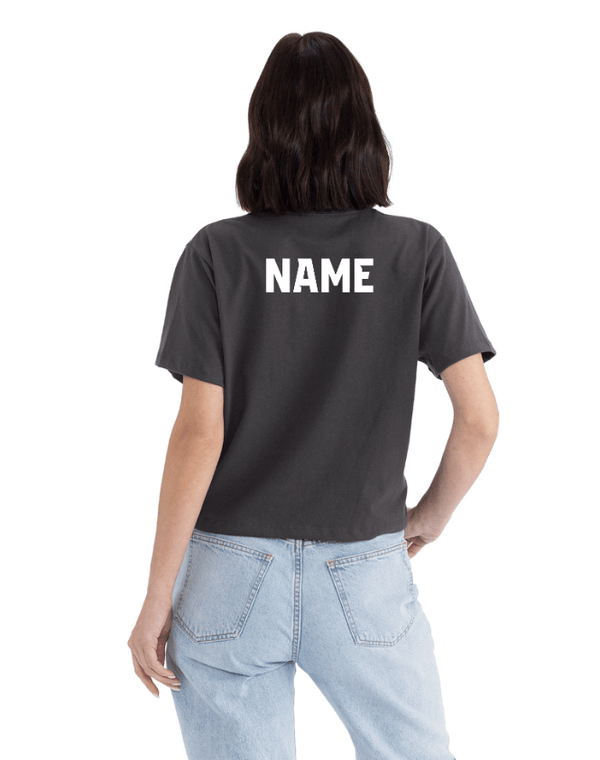 Custom Apparel - Screen Printing - Okemos Cheer Winter 2024 - Women's Heavyweight Boxy T-Shirt - Okemos Cheer - Winter 2024 - 17030
