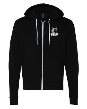 Custom Apparel - Screen Printing - Okemos Choir - Adult Fleece Full Zip Hoodie - Okemos Choir - 17188