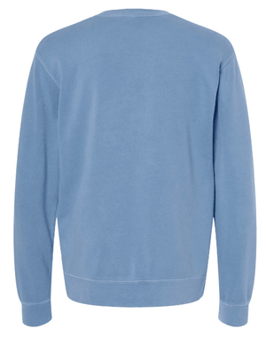 Custom Apparel - Screen Printing - Okemos Choir - Adult Midweight Pigment Dyed Crewneck Sweatshirt - Okemos Choir - 17188